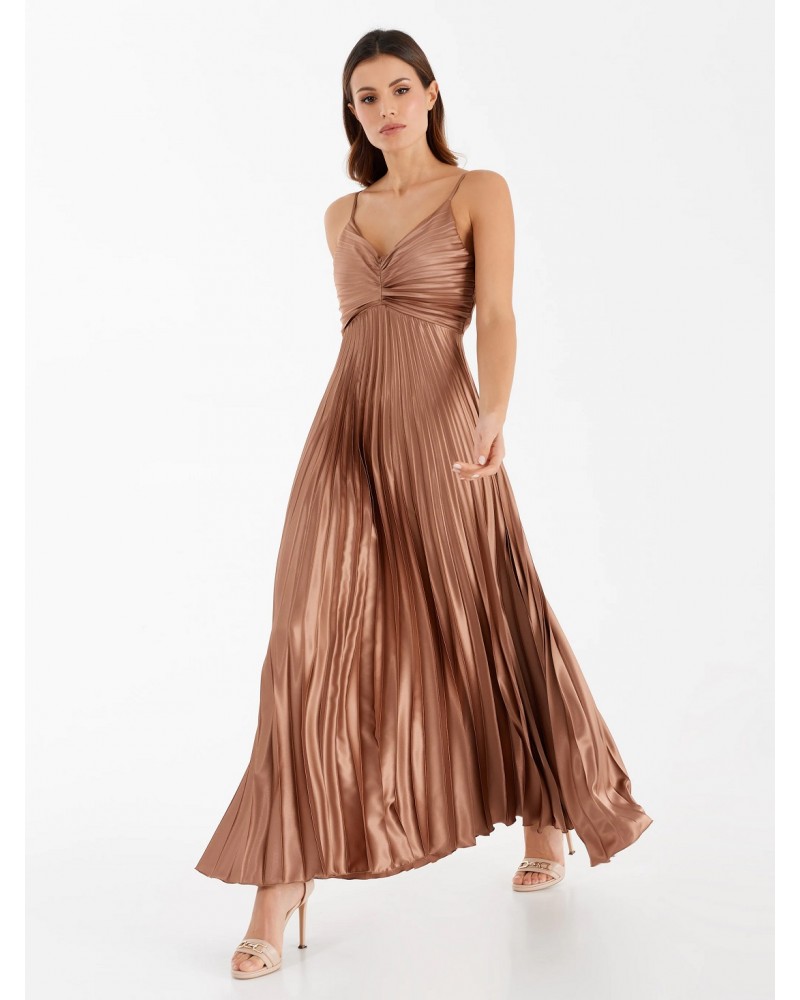 VESTIDO LARGO CÓCTEL SATEN CHOCOLATE RINASCIMIENTO RINASCIMIENTO VESTIDO LARGO CÓCTEL SATEN CHOCOLATE RINASCIMIENTO RINASCIMIENTO