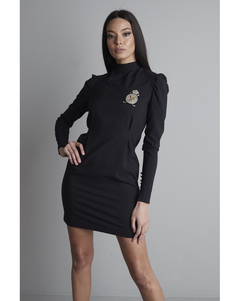 VESTIDO ENTALLADO NEGRO MANGATA MANGATA VESTIDO ENTALLADO NEGRO MANGATA MANGATA