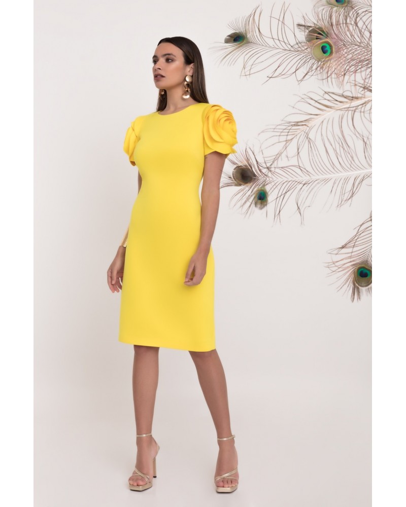 VESTIDO CÓCTEL MATILDE CANO AMARILLO MATILDE CANO VESTIDO VESTIDO CÓCTEL MATILDE CANO AMARILLO MATILDE CANO VESTIDO