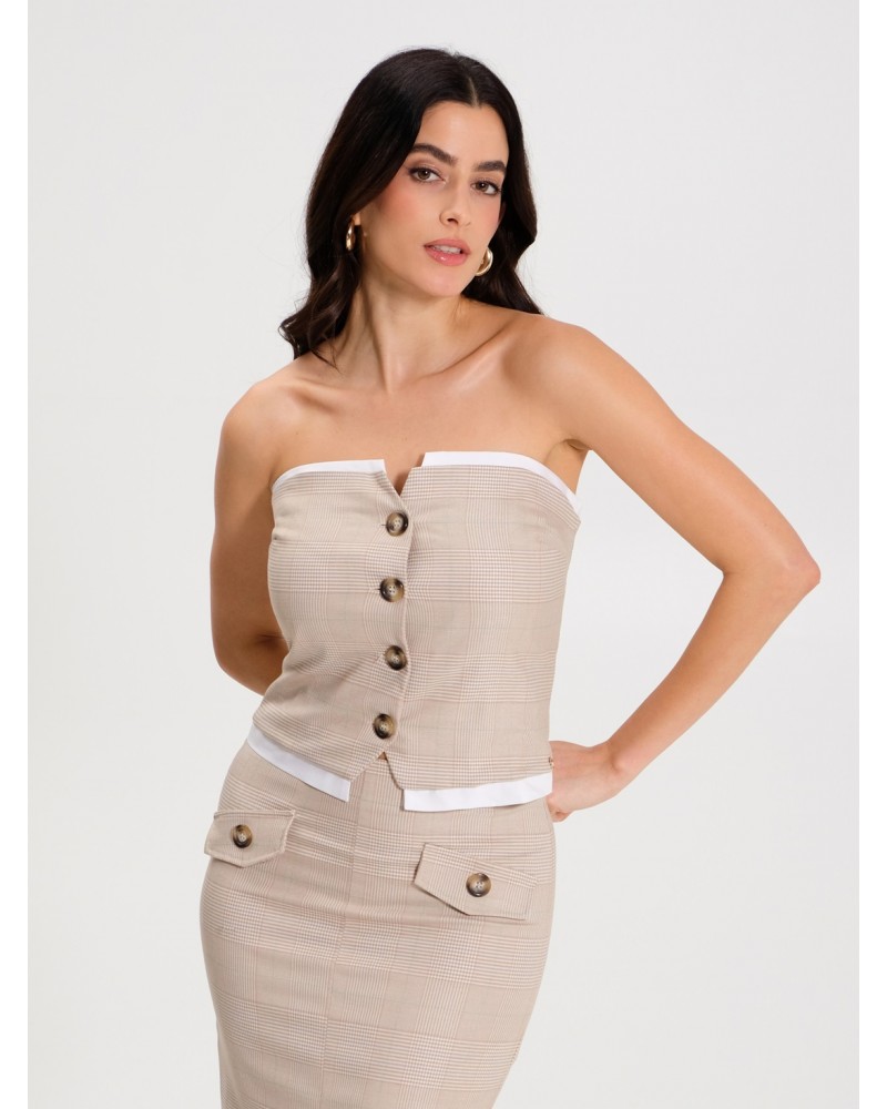 TOP MUJER RINASCIMIENTO CUADROS CFC01184325003 RINASCIMIENTO ROPA TOP MUJER RINASCIMIENTO CUADROS CFC01184325003 RINASCIMIENTO ROPA