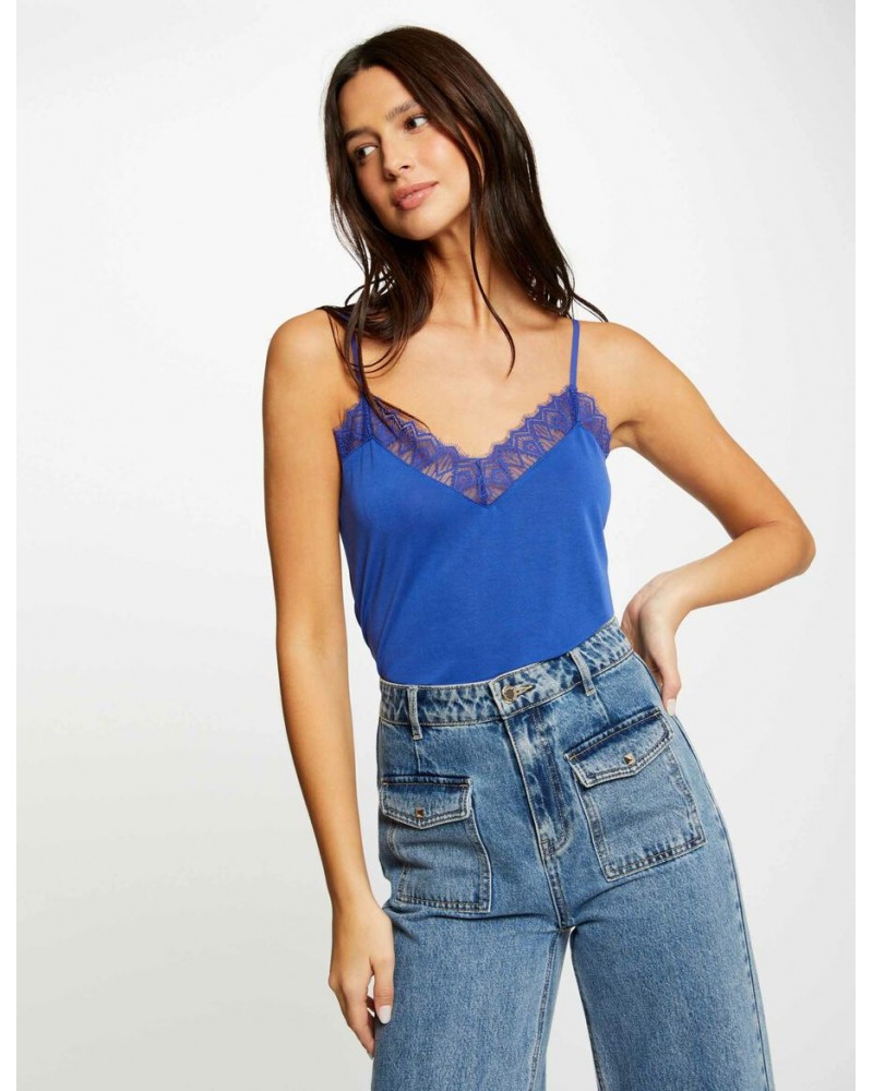 TOP LENCERO MORGAN AZULON BETINA MORGAN ROPA MUJER TOP LENCERO MORGAN AZULON BETINA MORGAN ROPA MUJER