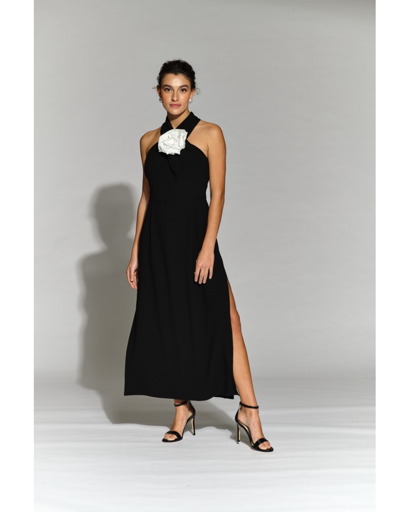 VESTIDO CÓCTEL LARGO MOSKADA NEGRO 5804 MOSKADA VESTIDO CÓCTEL LARGO MOSKADA NEGRO 5804 MOSKADA