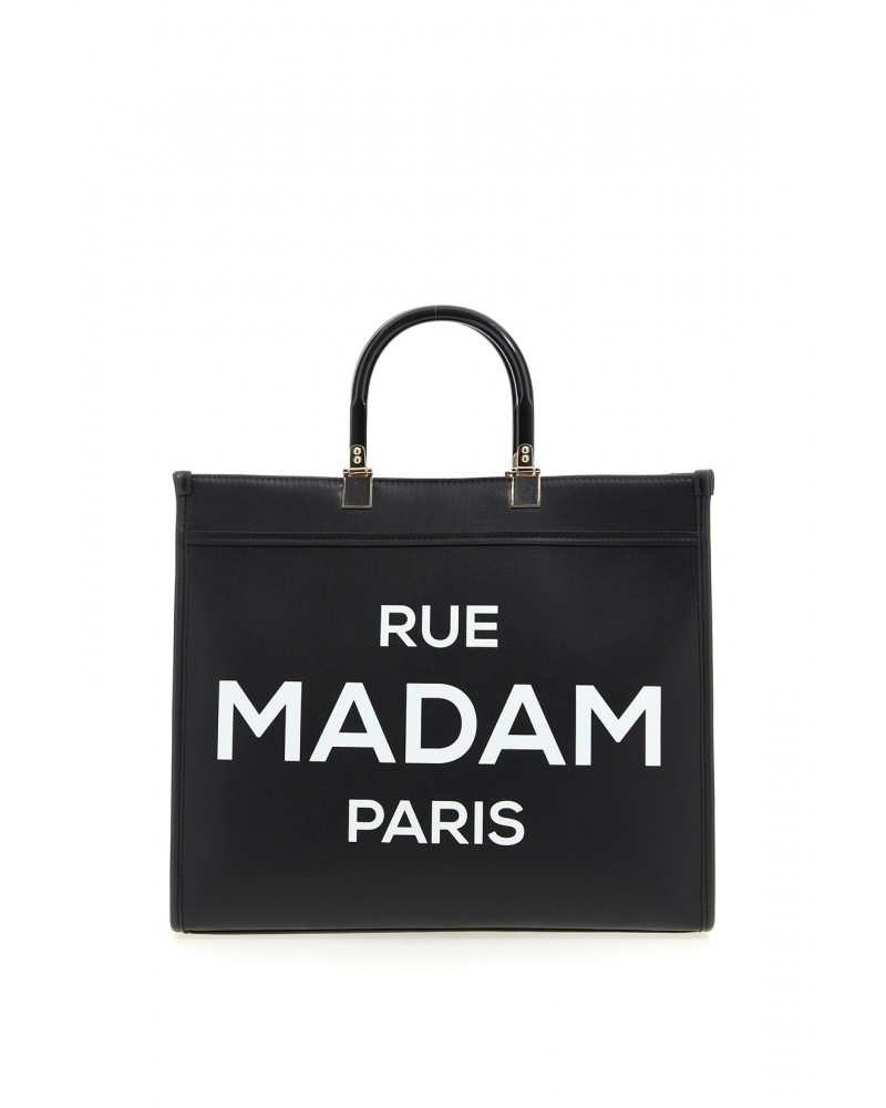 BOLSO ICON TOTE BLACK RUE MADAM PARIS RUE MADAM PARIS BOLSO ICON TOTE BLACK RUE MADAM PARIS RUE MADAM PARIS