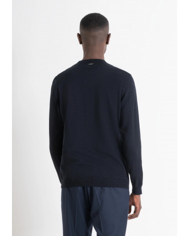 JERSEY ANTONY MORATO MEZCLA LANA AZUL MARINO MMSW01453 ANTONY MORATO