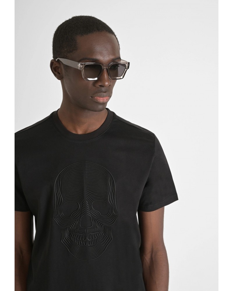 CAMISETA NEGRA CALAVERA ANTONY MORATO MMKS02486 ANTONY MORATO CAMISETA NEGRA CALAVERA ANTONY MORATO MMKS02486 ANTONY MORATO