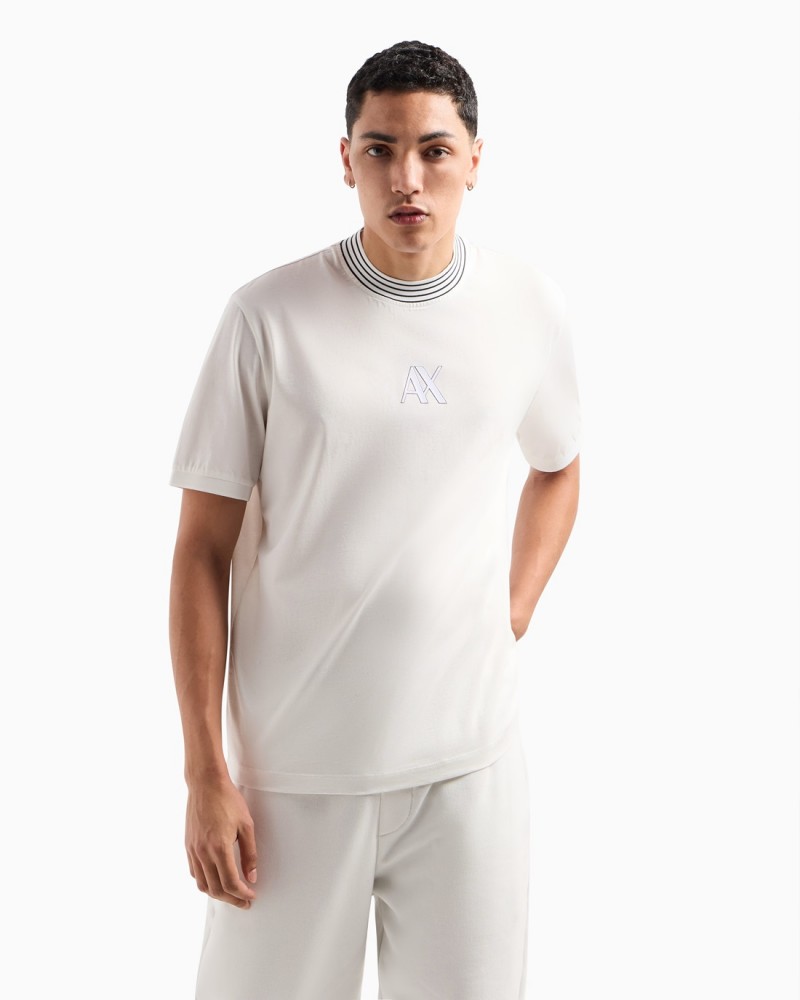 CAMISETA BLANCA ARMANI EXCHANGE 6DZTJC ZJ9AZ ARMANI EXCHANGE CAMISETA BLANCA ARMANI EXCHANGE 6DZTJC ZJ9AZ ARMANI EXCHANGE