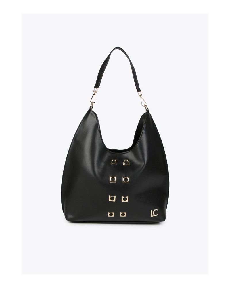 BOLSO SHOPPER EFECTO PIEL CON OJALES NEGRO LOLA CASADEMUNT LS2504001 LOLA CASADEMUNT BOLSO SHOPPER EFECTO PIEL CON OJALES NEGRO LOLA CASADEMUNT LS2504001 LOLA CASADEMUNT