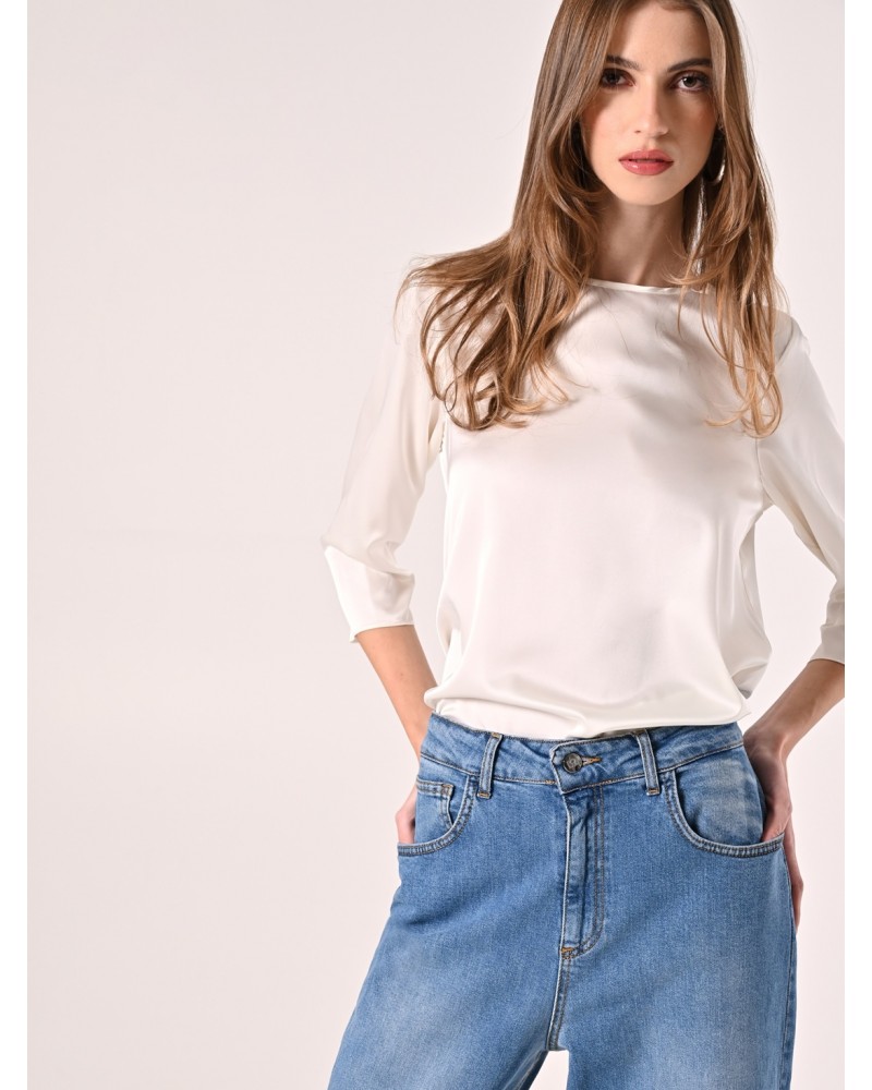 BLUSA SATEN CRUDA RINASCIMIENTO CFC0122596003 RINASCIMIENTO ROPA BLUSA SATEN CRUDA RINASCIMIENTO CFC0122596003 RINASCIMIENTO ROPA