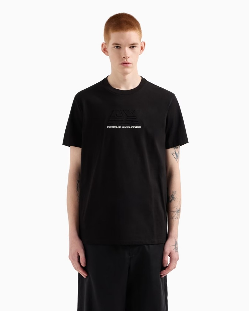 CAMISETA NEGRA ARMANI EXCHANGE XM000544 AF10361 ARMANI EXCHANGE CAMISETA NEGRA ARMANI EXCHANGE XM000544 AF10361 ARMANI EXCHANGE
