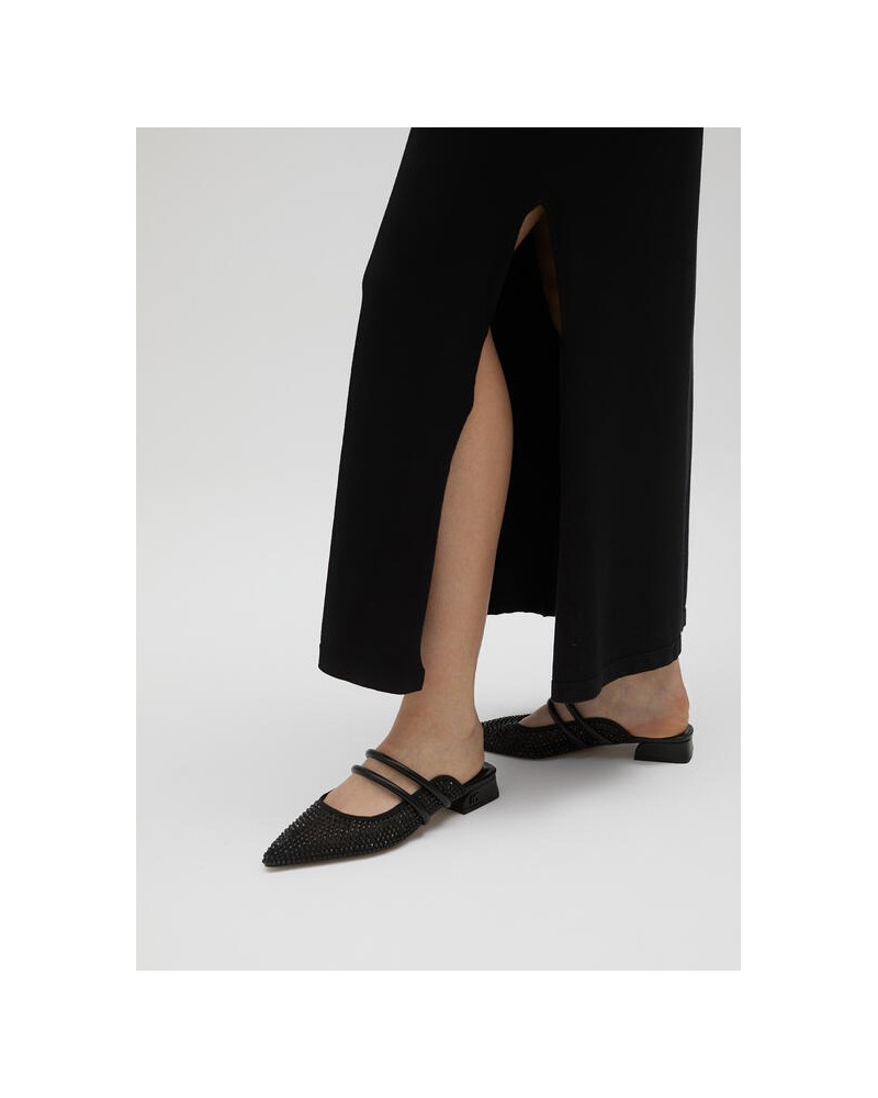 ZAPATO DESTALONADO CON STRASS NEGRO LOLA CASADEMUNT LS2505034 LOLA CASADEMUNT ZAPATO DESTALONADO CON STRASS NEGRO LOLA CASADEMUNT LS2505034 LOLA CASADEMUNT
