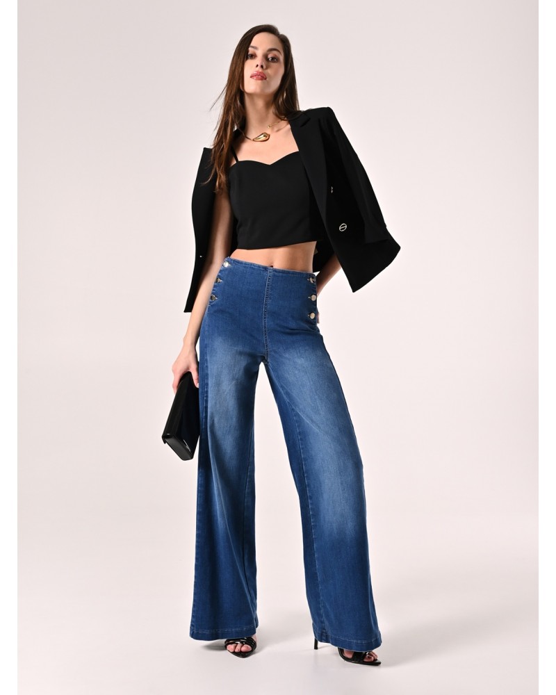 VAQUEROS PALAZZO RINASCIMIENTO CFC0122529003 RINASCIMIENTO ROPA VAQUEROS PALAZZO RINASCIMIENTO CFC0122529003 RINASCIMIENTO ROPA