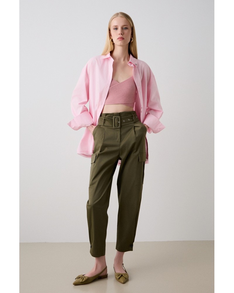 PANTALON CARGO VERDE KAKI BSB 212021 BSB PANTALON CARGO VERDE KAKI BSB 212021 BSB