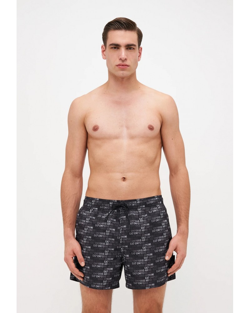BAÑADOR LOGOS NEGRO EA7 EMPORIO ARMANI 7M000510 AF13059 EA7 EMPORIO ARMANI BAÑADOR LOGOS NEGRO EA7 EMPORIO ARMANI 7M000510 AF13059 EA7 EMPORIO ARMANI
