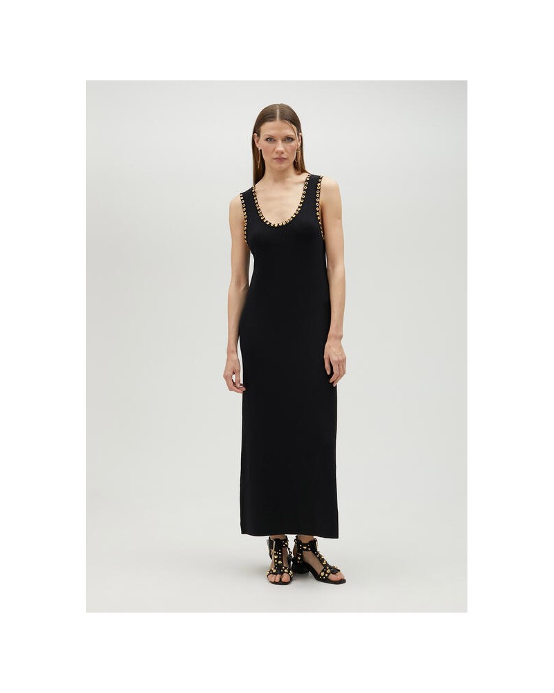 VESTIDO LARGO DETALLE EYELETS NEGRO LOLA CASADEMUNT MS2516034 LOLA CASADEMUNT VESTIDO LARGO DETALLE EYELETS NEGRO LOLA CASADEMUNT MS2516034 LOLA CASADEMUNT