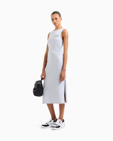 VESTIDO LARGO ALGODON GRIS EA7 EMPORIO ARMANI EA7 EMPORIO ARMANI