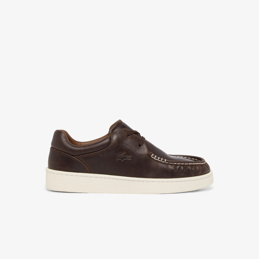 MOCASIN MARRON CLAYLOW EN PIEL LACOSTE