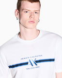 CAMISETA BLANCA REGULAR FIT ARMANI EXCHANGE