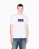 CAMISETA BLANCA SLIM FIT ARMANI EXCHANGE