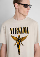 CAMISETA NIRVANA BEIGE ANTONY MORATO