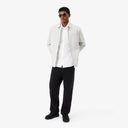 CAMISA BLANCA DE ALGODON TEXTURIZADO REGULAR FIT LACOSTE