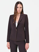 CHAQUETA MARRON CON UN BOTON RINASCIMIENTO