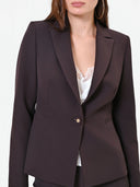 CHAQUETA MARRON CON UN BOTON RINASCIMIENTO