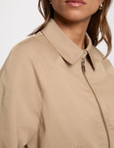 CAZADORA CORTA BEIGE MORGAN GABY