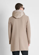 ABRIGO "MALCON" BEIGE REGULAR FIT CON PARTE DESMONTABLE EN NYLON ANTONY MORATO