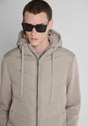 CAZADORA SLIM FIT ACOLCHADA TEJIDO TECNICO BEIGE ANTONY MORATO