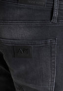 PANTALONES VAQUEROS "KURT" CORTE AJUSTADO Y COMODO EN DENIM NEGRO ANTONY MORATO