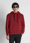 SUDADERA BURDEOS CON CAPUCHA RELAXED FIT ANTONY MORATO
