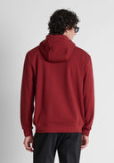 SUDADERA BURDEOS CON CAPUCHA RELAXED FIT ANTONY MORATO