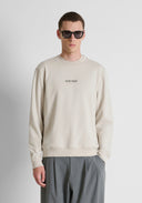 SUDADERA BEIGE REGULAR FIT CON ESTAMPADO TIGRE EN ESPALDA ANTONY MORATO
