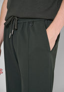 PANTALONES VERDES SLIM FIT EN SARGA ELASTICA ANTONY MORATO
