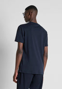 CAMISETA AZUL MARINO REGULAR FIT CON PLACA ANTONY MORATO