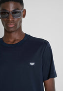 CAMISETA AZUL MARINO REGULAR FIT CON PLACA ANTONY MORATO