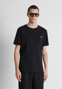 CAMISETA NEGRA REGULAR FIT CON PLACA ANTONY MORATO