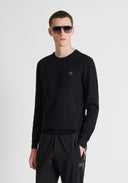 JERSEY CUELLO REDONDO NEGRO EN VISCOSA SUAVE ANTONY MORATO