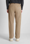 PANTALONES "BEN" BEIGE CORTE RELAJADO EN SARGA DE ALGODON ANTONY MORATO