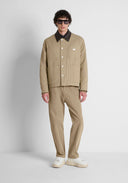 PANTALONES "BEN" BEIGE CORTE RELAJADO EN SARGA DE ALGODON ANTONY MORATO