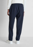 PANTALONES "SETH" AZUL MARINO CORTE RELAJADO EN PUNTO VISCOSA ANTONY MORATO