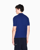 POLO AZULON PUNTO EN MANGA CORTA ARMANI ARMANI EXCHANGE