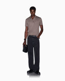 POLO MARRON PIQUE SLIM FIT ARMANI EXCHANGE