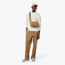 GORRA BEIGE CON BORDADO LACOSTE