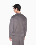 SUDADERA MARRON LOGO ARMANI EXCHANGE