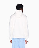 SUDADERA BLANCA CON CAPUCHA LOGO ARMANI EXCHANGE