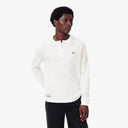 CAMISETA BLANCA CUELLO PANADERO LACOSTE