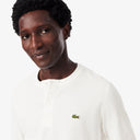 CAMISETA BLANCA CUELLO PANADERO LACOSTE