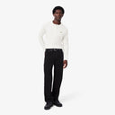 CAMISETA BLANCA CUELLO PANADERO LACOSTE