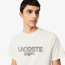 CAMISETA BLANCA ESTAMPADA LOGO LACOSTE